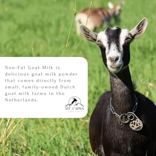 Mt. Capra Non-Fat Goat Milk | A2 Milk | 16 Servings - 1 Pound thumbnail 5