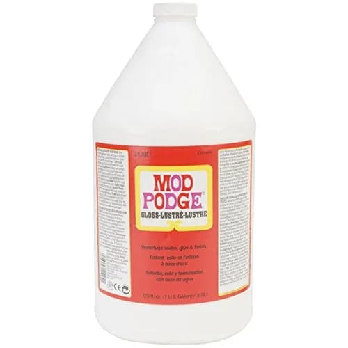 Mod Podge Waterbase Sealer, Glue and Finish, Gloss 3.78 L (128 Fl Oz) | All-in-One Craft Adhesive thumbnail 1