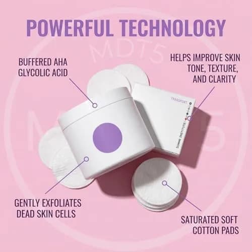 Somme Institute Alcohol-Free Skin Cleaning Wipe | Glycolic Acid Pads for Face & Pores | 50 Ct. thumbnail 3