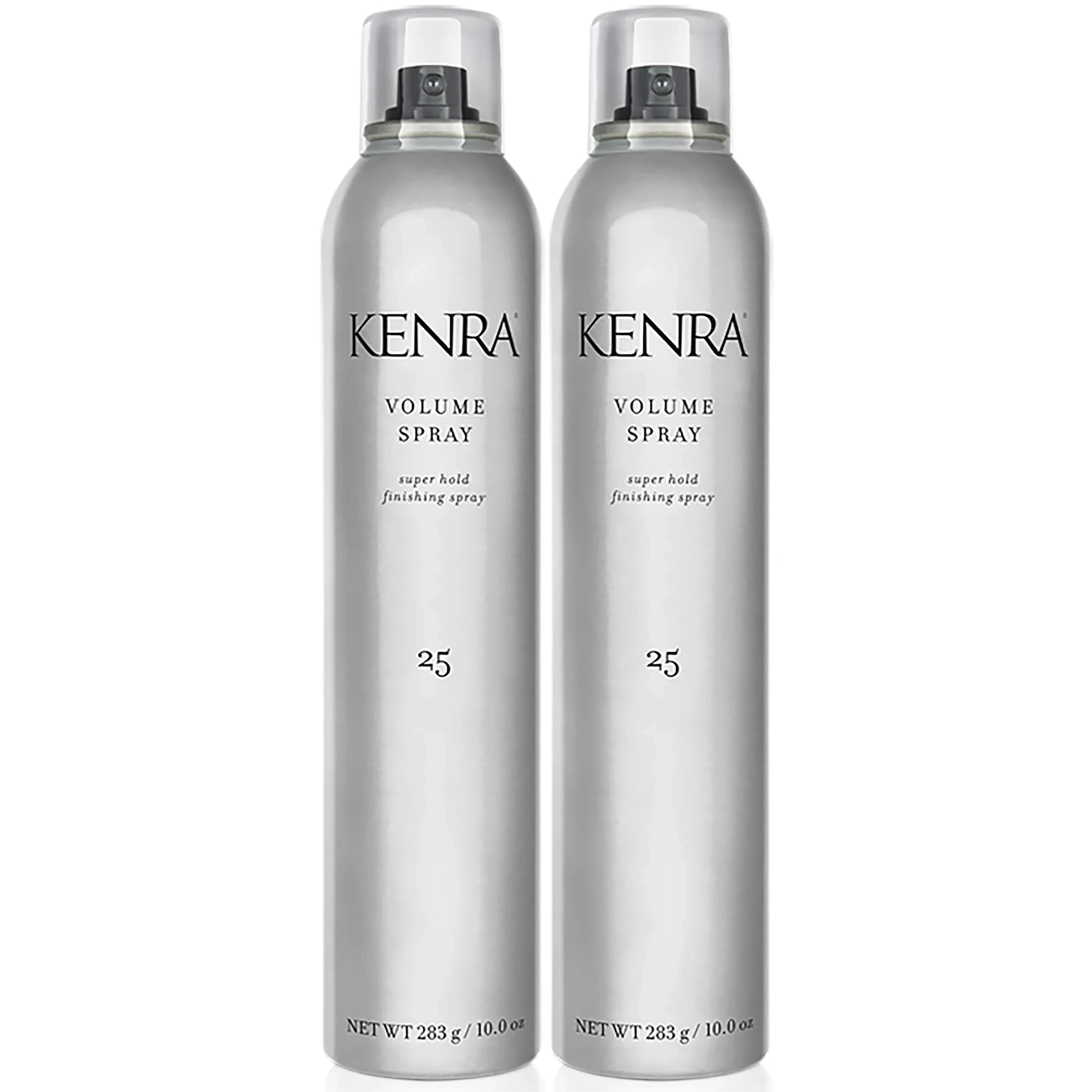 Kenra Professional Volume Spray 25 10 oz (2-Pack) | Super Hold Finishing Hairspray with 120-Hour Hold