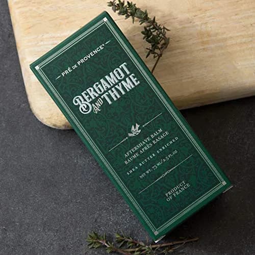 Pre de Provence Shea Butter Enriched Men's After Shave Balm Bergamot & Thyme 75ml (2.5 Ounce) | Soothes and Hydrates Post-Shave thumbnail 3