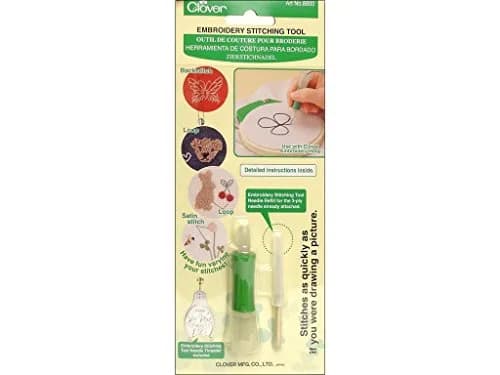 Clover Embroidery Stitching Tool | Hand Sewing Needle for Embroidery in India thumbnail 1