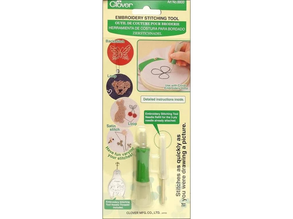 Clover Embroidery Stitching Tool | Hand Sewing Needle for Embroidery in India