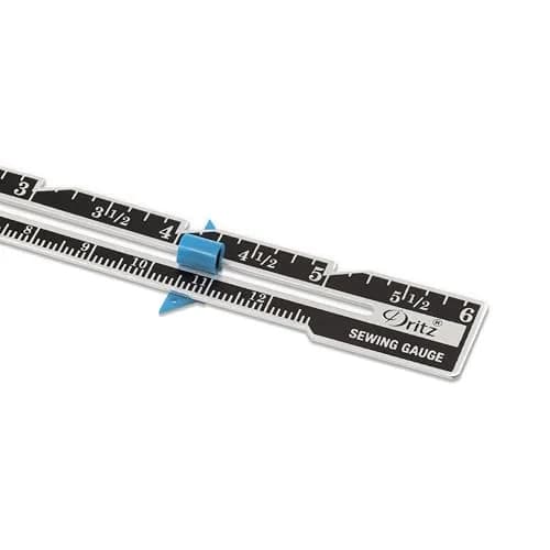 Dritz 620 Sewing Gauge with Sliding Marker, 8 inches (20.3 cm) | Accurate Hem & Buttonhole Marking thumbnail 4