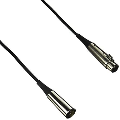 Shure C25F 25ft (7.5m) Balanced XLR Microphone Cable | Triple-Flex Shielding, Chrome Connectors thumbnail 2