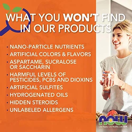 NOW Foods MSM (Methylsulfonylmethane) 1,000 mg 120 Veg Capsules | Supports Joint Health & Connective Tissue thumbnail 8