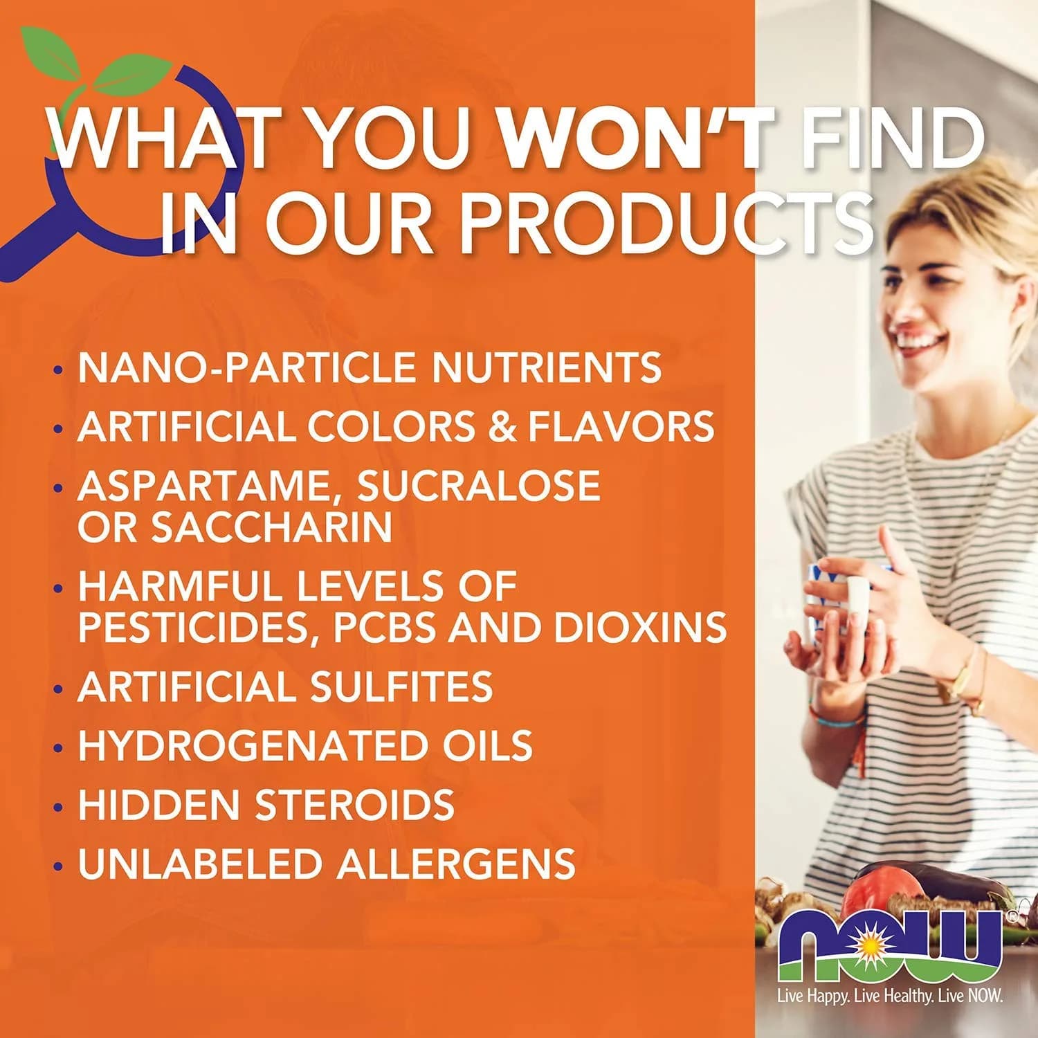 NOW Foods MSM (Methylsulfonylmethane) 1,000 mg 120 Veg Capsules | Supports Joint Health & Connective Tissue - view 8