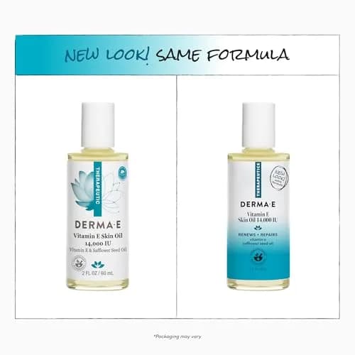 Derma E Vitamin E Skin Oil 14,000 IU 2 fl oz | Deep Hydration & Anti-Aging (120 chars) thumbnail 4