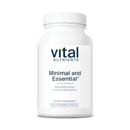 Vital Nutrients Minimal and Essential Multivitamin, 90 Capsules | Supports Metabolism & Antioxidant Defense thumbnail 1