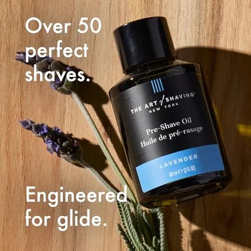 The Art of Shaving Pre-Shave Beard Oil for Men, Lavender 60ml (2 Fl Oz) | Smooth Shave & Skin Protection thumbnail 4