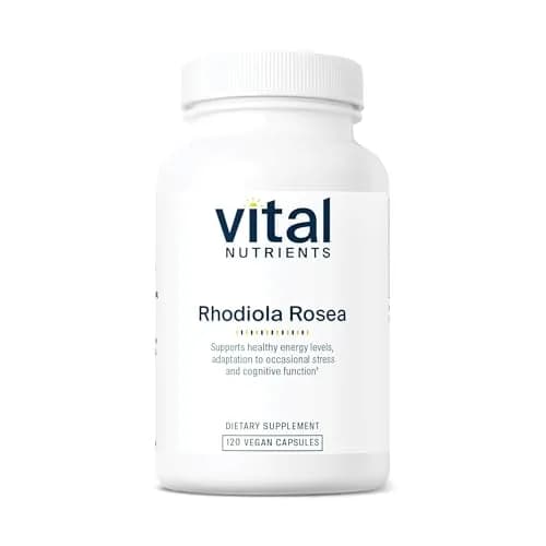 Vital Nutrients Rhodiola Rosea 120 Capsules | Adaptogenic Herb for Energy & Stress thumbnail 1