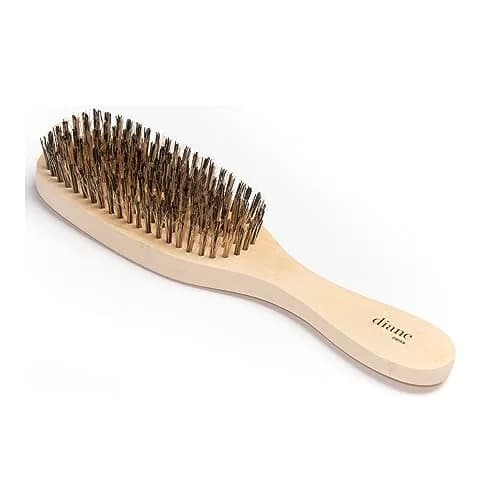 Diane Reinforced Boar Bristle Wave Brush for Men and Barbers – Hard Bristles for Thick to Coarse Hair – Use for Detangling, Smoothing, Wave Styles, Restore Shine and Texture thumbnail 1