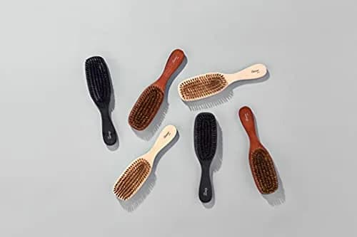 Diane Reinforced Boar Bristle Wave Brush for Men and Barbers – Hard Bristles for Thick to Coarse Hair – Use for Detangling, Smoothing, Wave Styles, Restore Shine and Texture thumbnail 9
