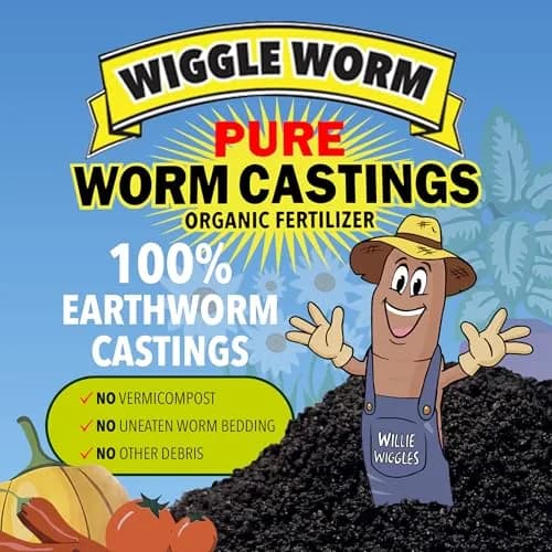 Wiggle Worm Organic Fertilizer 4.5lb | Supports Healthy Soil & Plants thumbnail 3