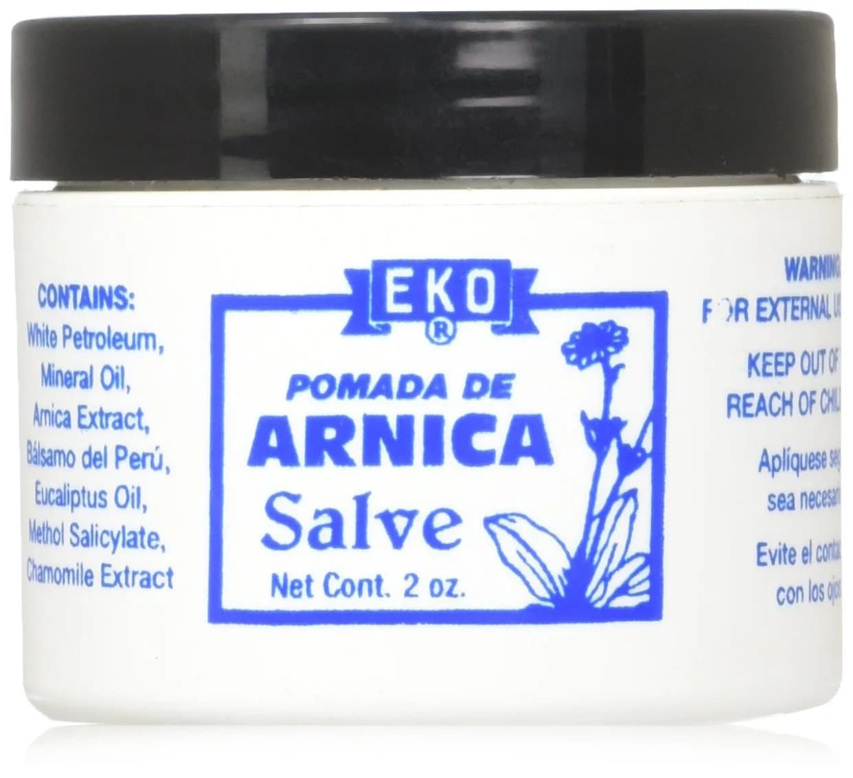 PROMEKO INC Arnica Spanish Label Pomade 60ml (2 Fl Oz) | Strong Hold Hair Styling Clay — Clay