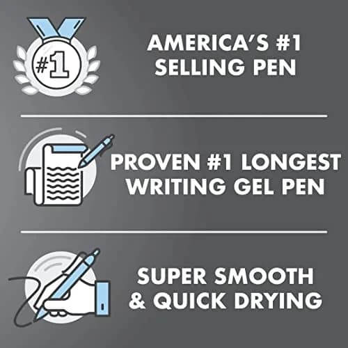 PILOT G2 Gel Roller Pens Ultra Fine Point 0.38 mm Red Pens 12 Count | Longest-Lasting Gel Ink Pen thumbnail 4