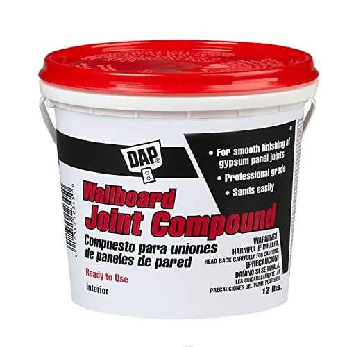 DAP Wallboard Joint Compound White 5.44 kg (12 Lb) | Professional Interior Wall Repair Paste thumbnail 1