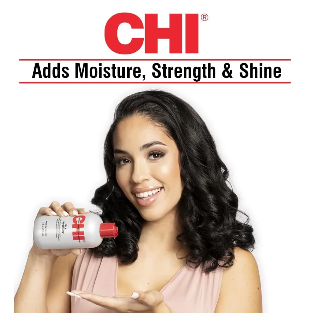 CHI Infra Silk Infusion Leave-In Hair Treatment 177ml (6 Fl Oz) | Reconstructs & Strengthens Hair - view 3