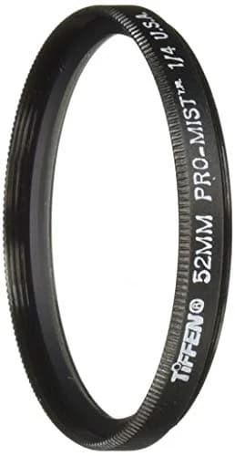 Tiffen 52mm Pro-Mist 1/4 Diffusion Camera Filter | Softens Highlights & Blemishes thumbnail 1