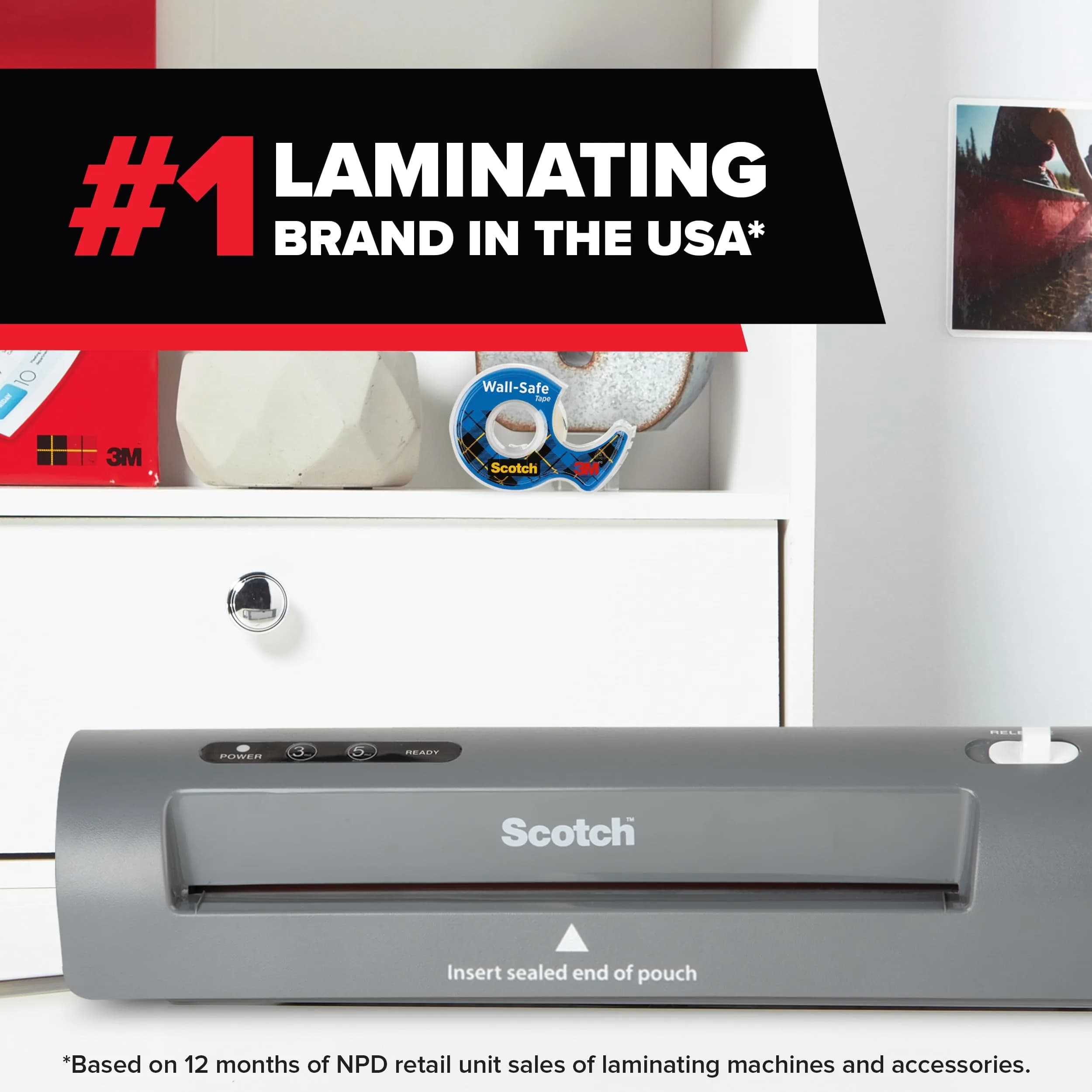 Scotch TL901X Thermal Laminator - Versatile Laminating Machine for Home, Office, and School Projects - view 5