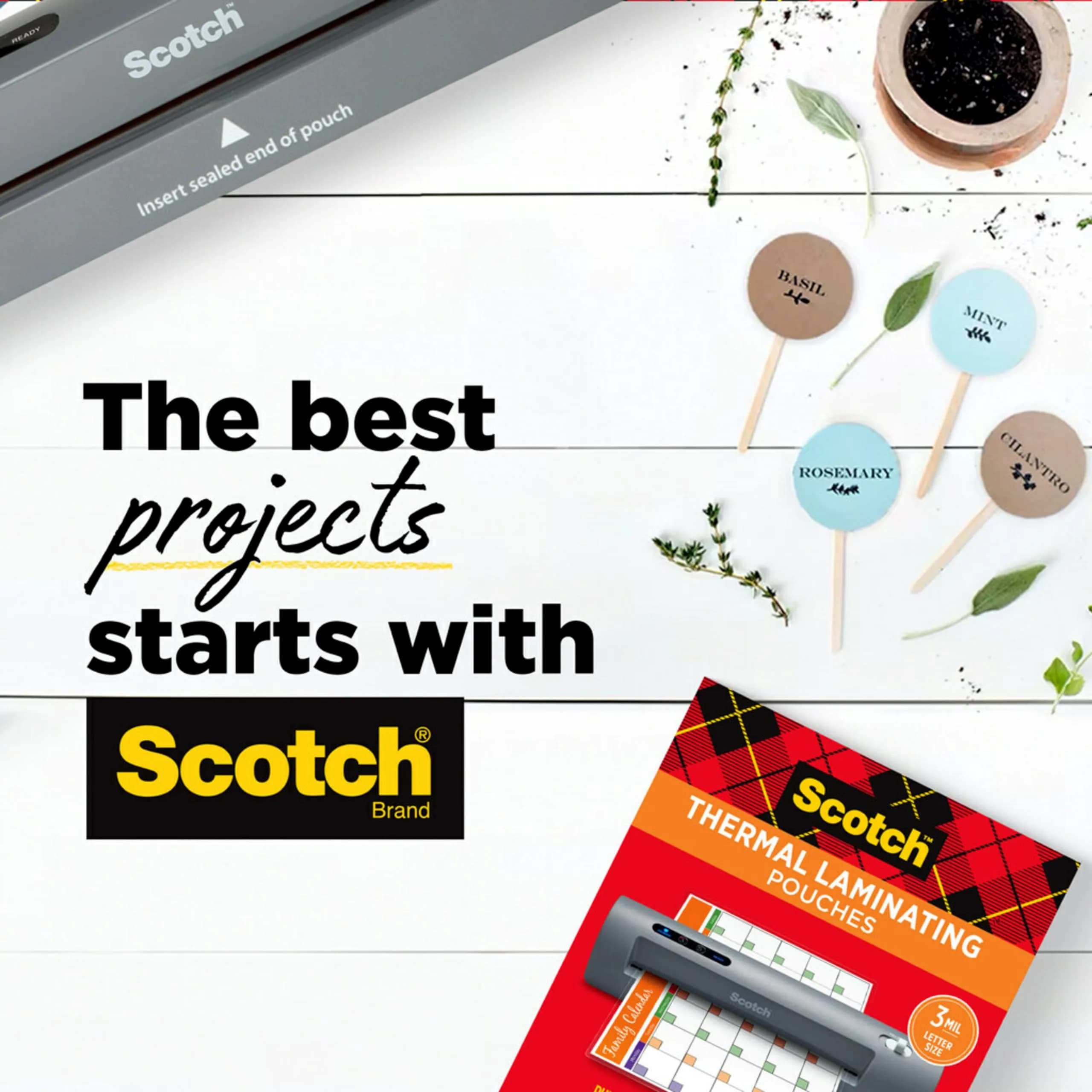Scotch TL901X Thermal Laminator - Versatile Laminating Machine for Home, Office, and School Projects - view 9