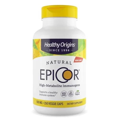 Healthy Origins EpiCor Dried Yeast 500 mg | Supports Immune System & Antioxidants (100 words) thumbnail 1