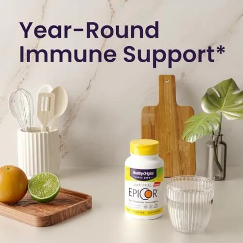 Healthy Origins EpiCor Dried Yeast 500 mg | Supports Immune System & Antioxidants (100 words) thumbnail 5