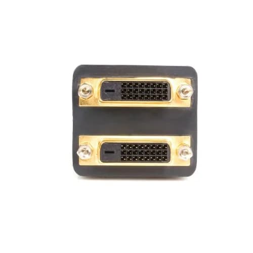 StarTech.com DVI Splitter Cable 1ft (30cm) M/F DVI-D to 2x DVI-D Dual Video Splitter | Supports 2560x1600 Resolution thumbnail 2