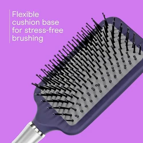 Conair Ultra Wide Paddle Hair Brush for Thick Hair | Detangling Design with Ball-Tipped Bristles thumbnail 4