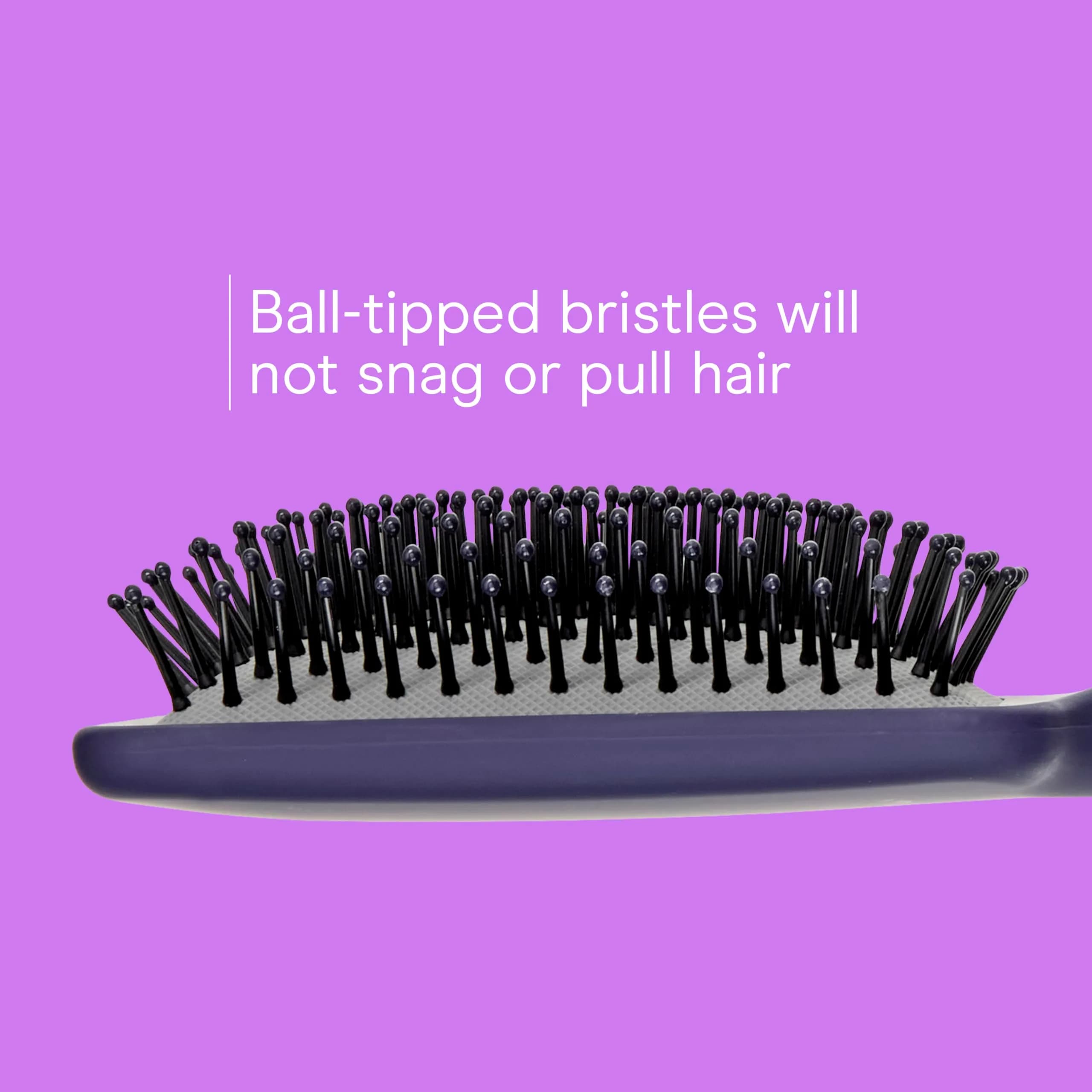 Conair Ultra Wide Paddle Hair Brush for Thick Hair | Detangling Design with Ball-Tipped Bristles - view 5