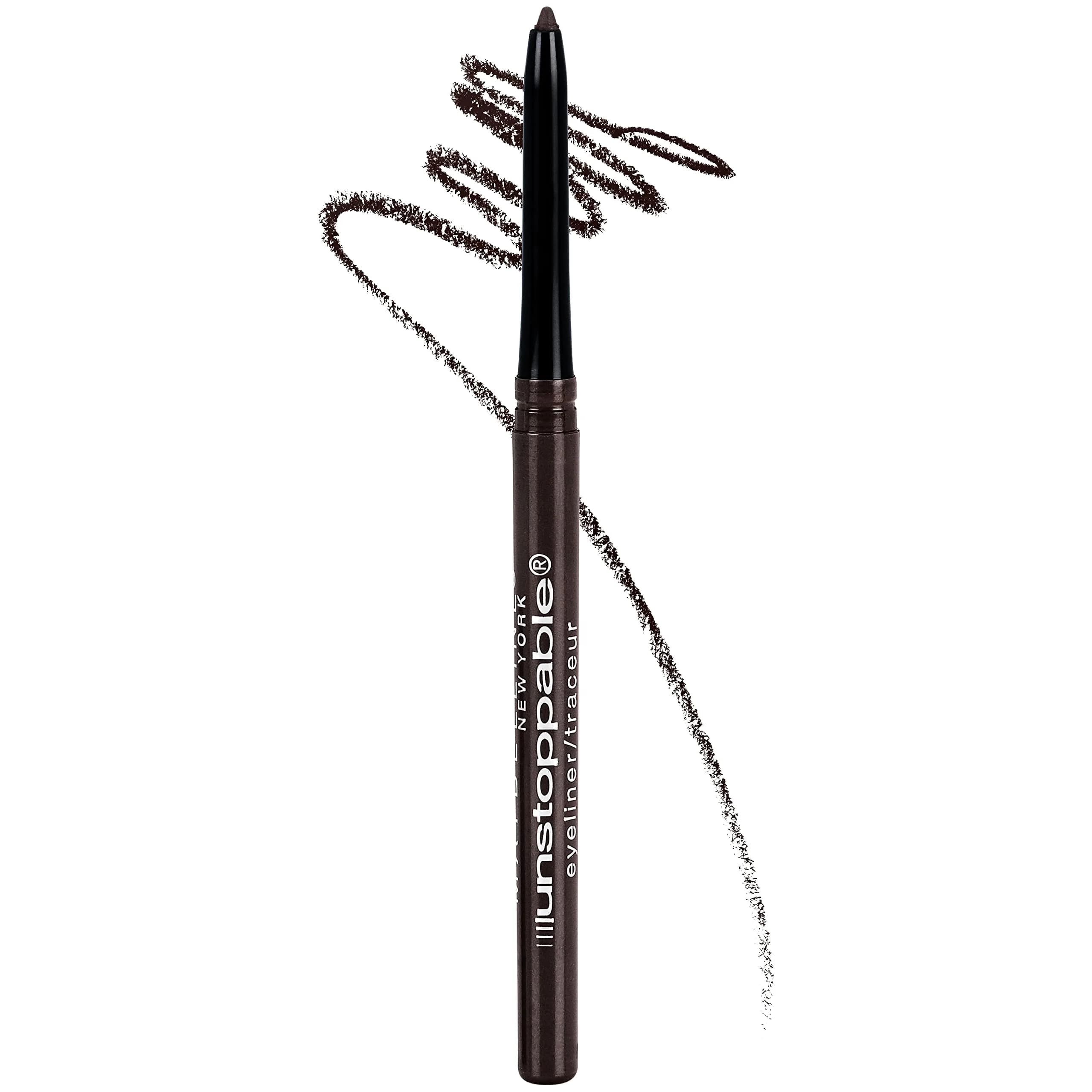 Maybelline Unstoppable Eyeliner Pencil, Cinnabar, 0.01 oz | Waterproof & Smudge-Resistant — 60 ESPRESSO / 0.01 Ounce