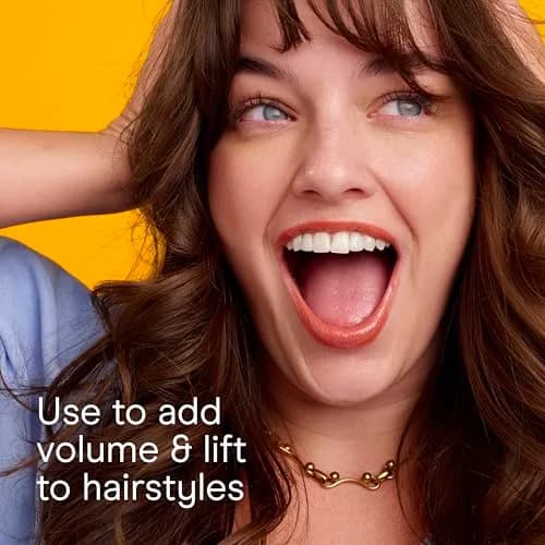 Conair Grip & Shape Styling Hair Brush with Nylon Bristles, Grey | Detangles and Adds Volume thumbnail 8