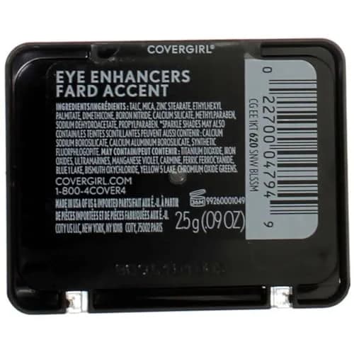 CoverGirl Eye Enhancers 1-Kit Eyeshadow Snow Blossom 0.9oz | Sheer, silky formula for vibrant eyes thumbnail 5