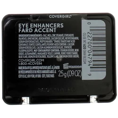 CoverGirl Eye Enhancers 1-Kit Eyeshadow Snow Blossom 0.9oz | Sheer, silky formula for vibrant eyes thumbnail 2