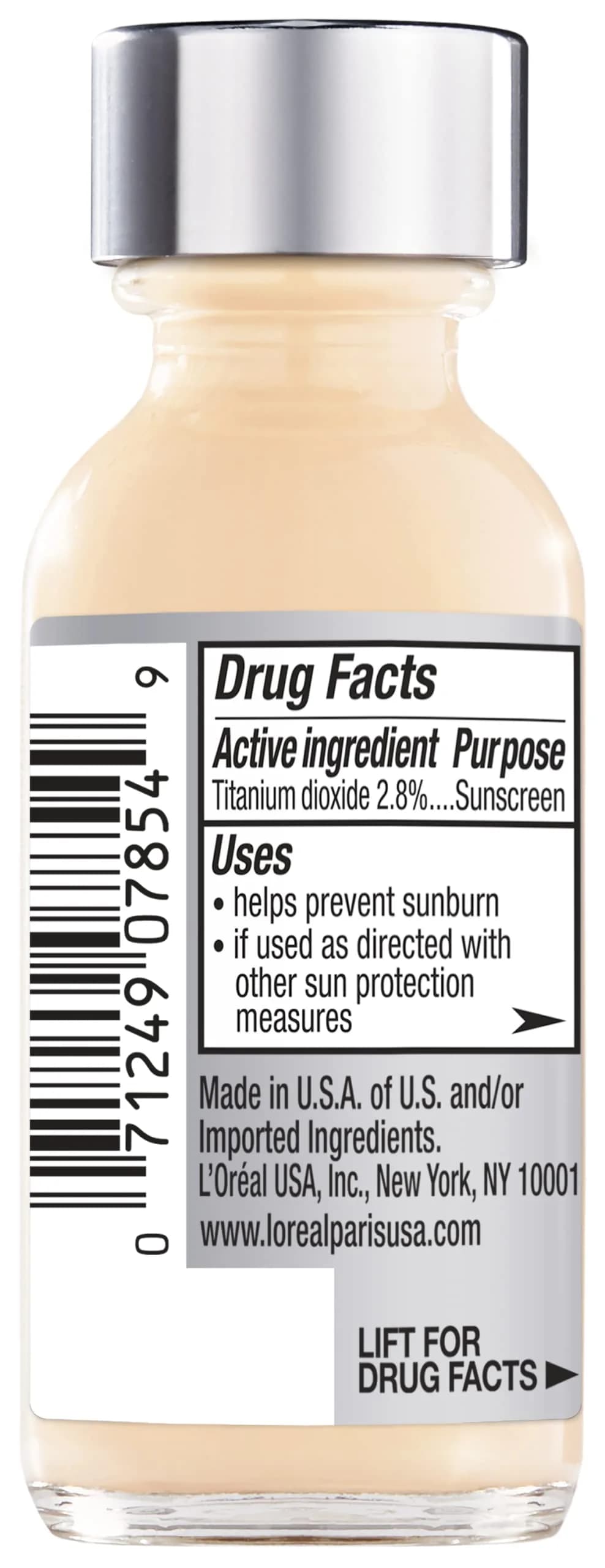 L'Oreal Paris True Match Super-Blendable Liquid Foundation Porcelain W1 29.57ml (1 Fl Oz) | Natural Finish Foundation - view 2