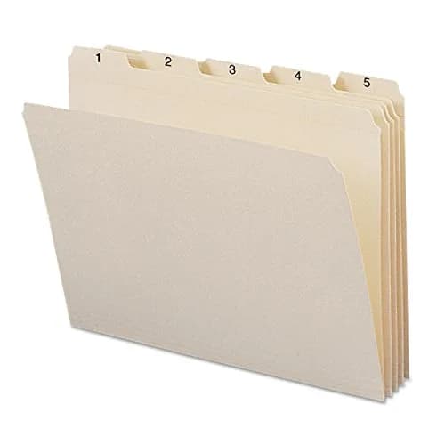 SMEAD File Folders Manila Set Daily 1-31 | Indexed 5-Tab Office & School Filing thumbnail 1