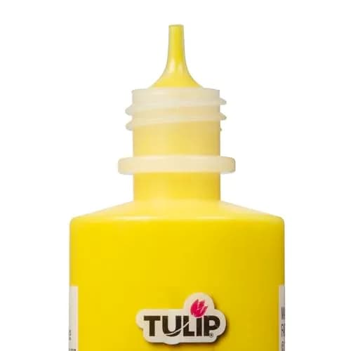 TULIP Dimensional Fabric Paint 4 fl oz (118 ml) Slick Yellow | Permanent & Machine Washable thumbnail 4