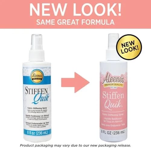 Aleene's Stiffen-Quik Fabric Stiffening Spray 236ml (8 Fl Oz) | Shapes Fabric & Crafts thumbnail 2