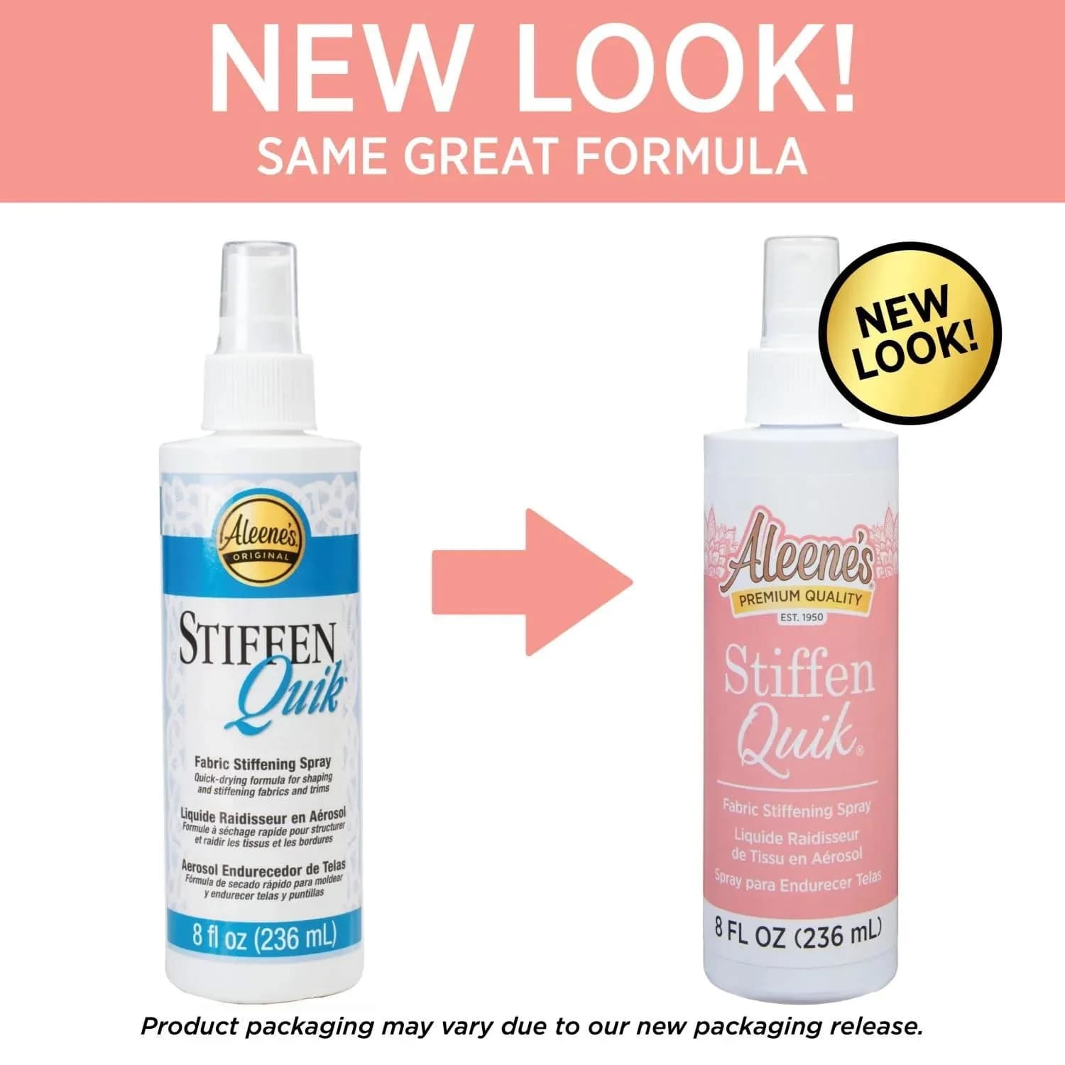 Aleene's Stiffen-Quik Fabric Stiffening Spray 236ml (8 Fl Oz) | Shapes Fabric & Crafts - view 2