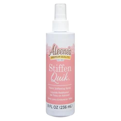 Aleene's Fabric Stiffener and Draping Liquid 473ml (16 Fl Oz) | Nontoxic, Quick Drying Formula for Shaping Fabrics — Original Version