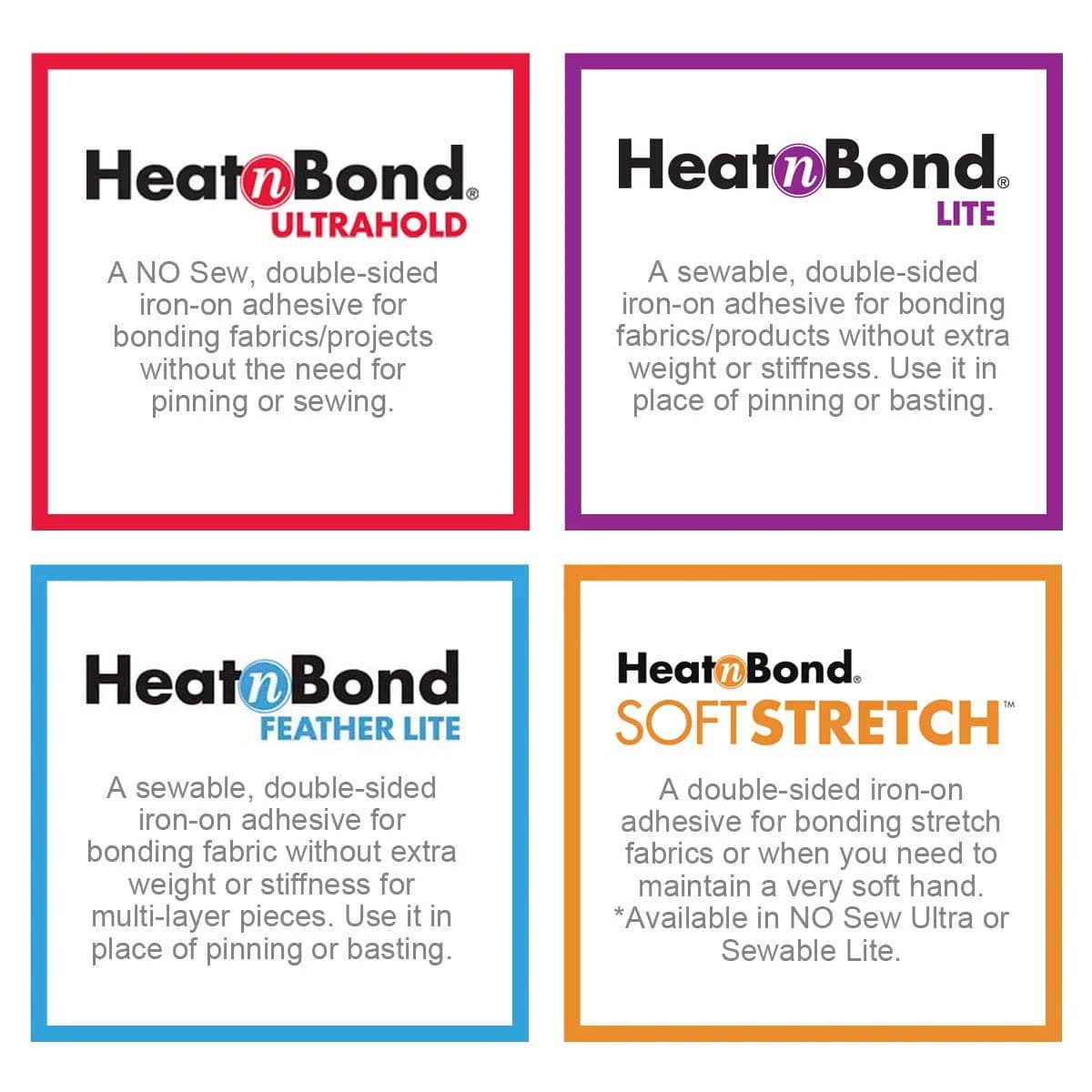 HeatnBond Lite Iron-On Adhesive 17 Inches x 1.25 Yards (43g) | Permanent Fabric Bonding for Appliqué - view 4