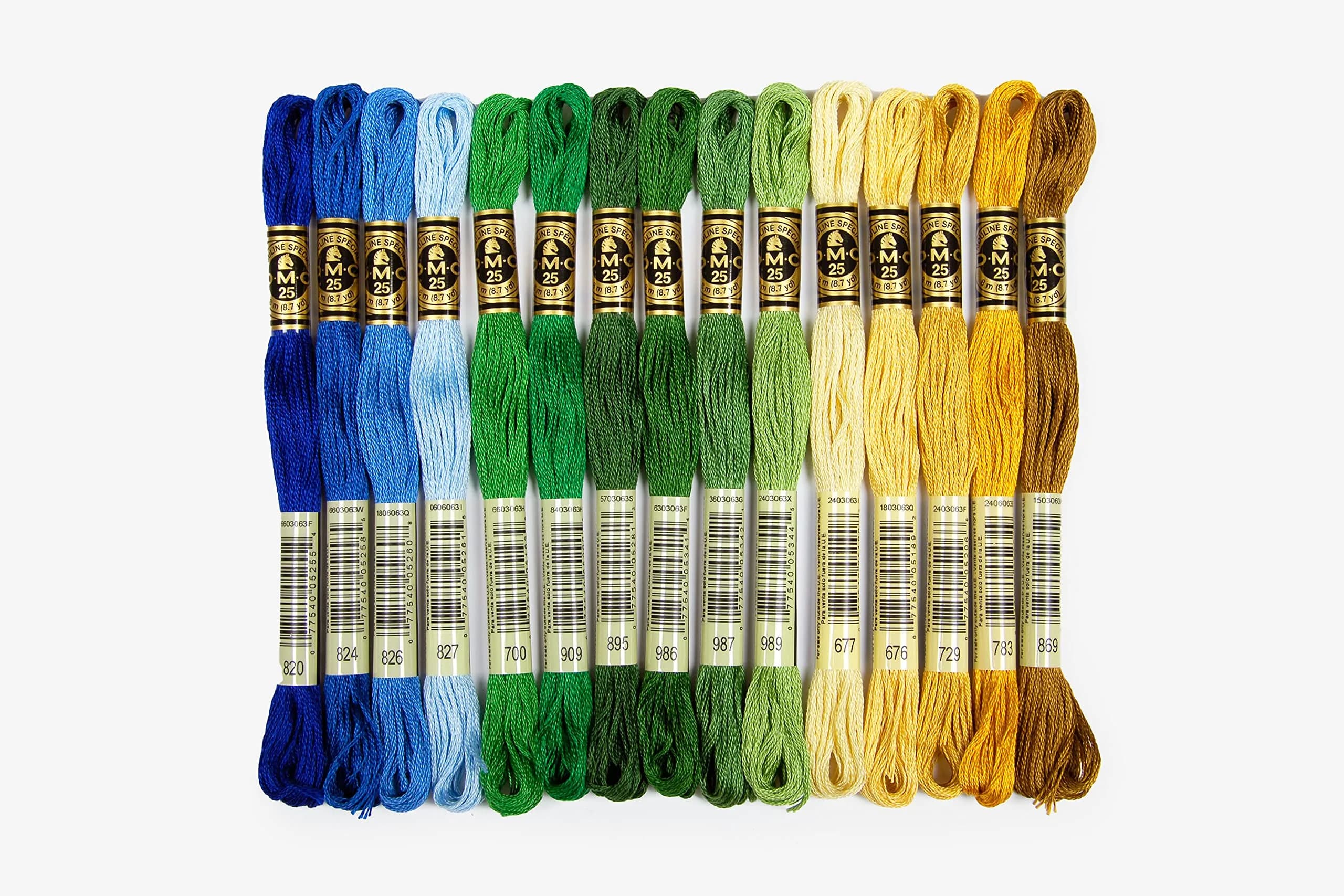 DMC Holiday Decor Embroidery Floss Pack, 30 Skeins (783 Yards Total) | 100% Colorfast Cotton Thread - view 2