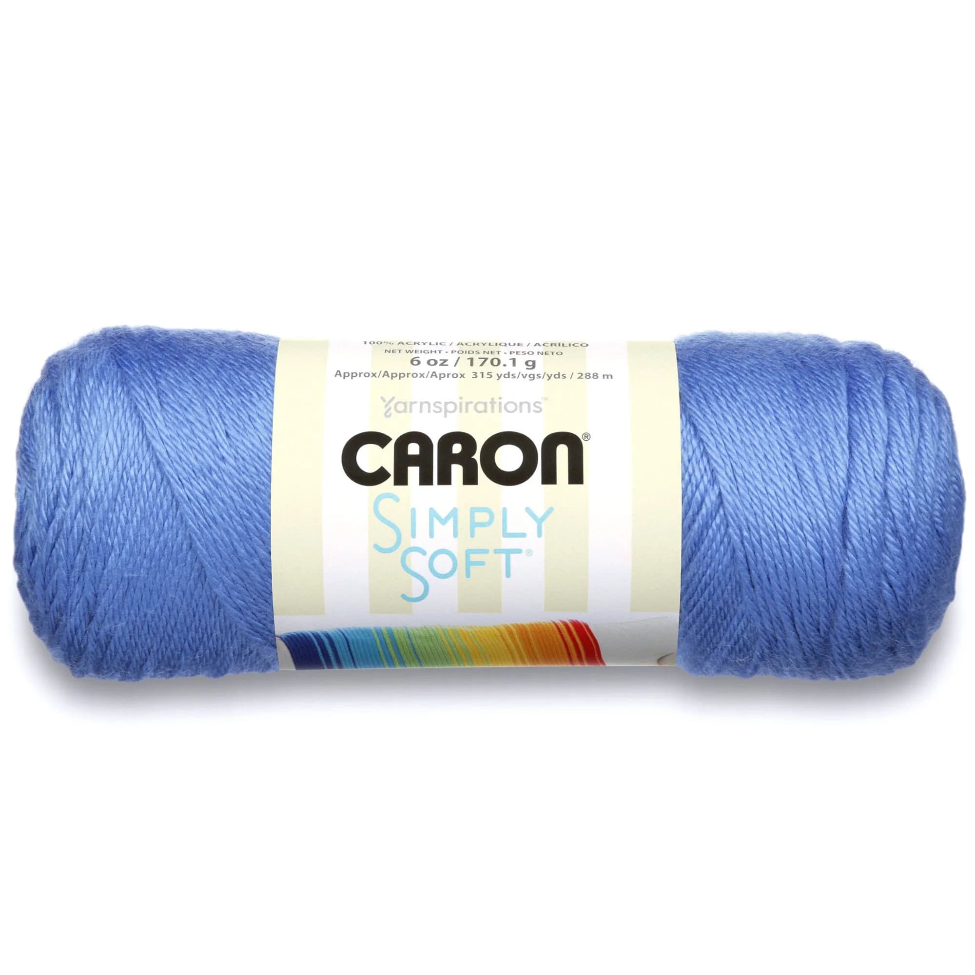 Caron Simply Soft Brites Yarn 6 oz | Neon Bright Colors, Machine Washable, Ideal for Crochet & Knitting