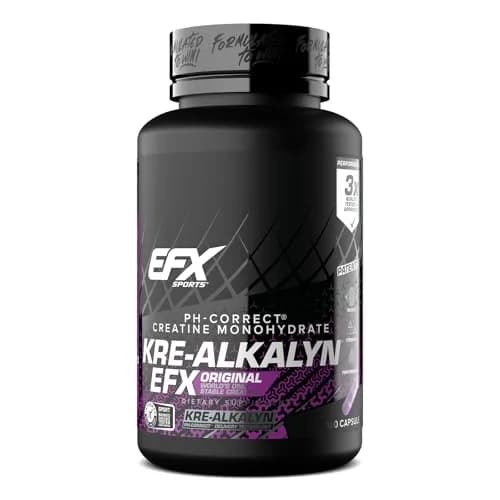 EFX Sports Kre-Alkalyn EFX Creatine Monohydrate Capsules | 60 Servings (120 Count) thumbnail 1