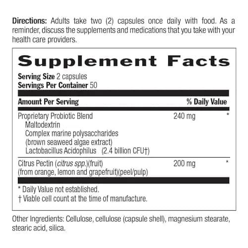 Country Life Acidophilus with Pectin | Dairy-Free Vegan Capsules for Digestive Support thumbnail 4
