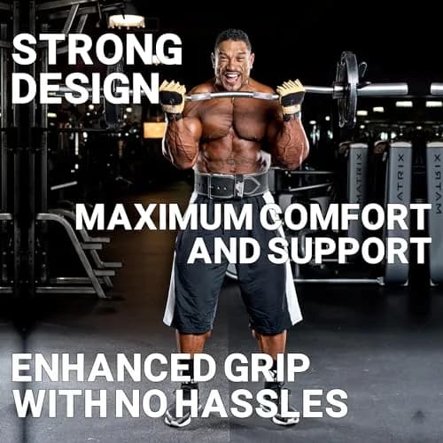 Schiek Sports Schiek 425 Glove Large | Wrist Support & Extra Grip for Weightlifting thumbnail 2