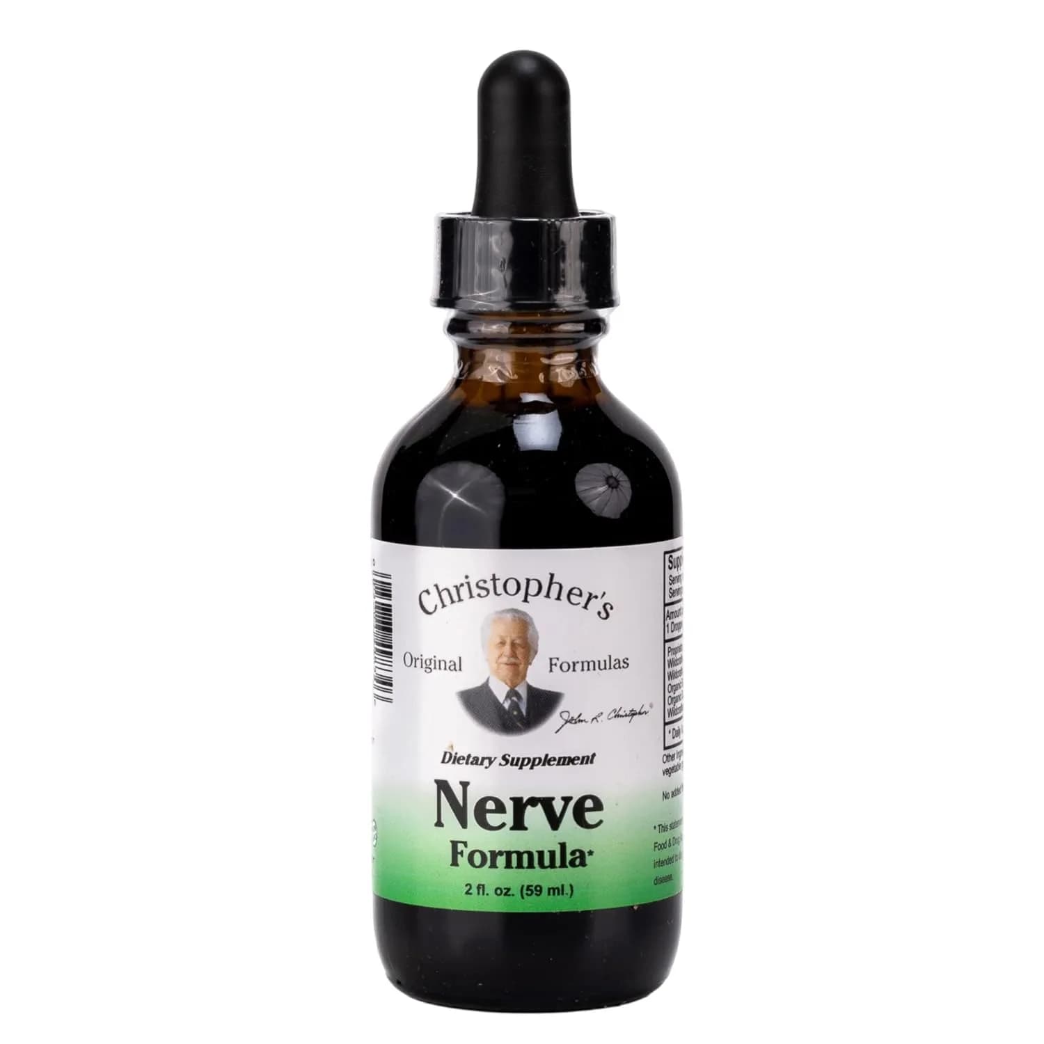 Christopher's Original Formulas Nerve Formula 2 oz | Herbal Support for Relaxation & Well-being