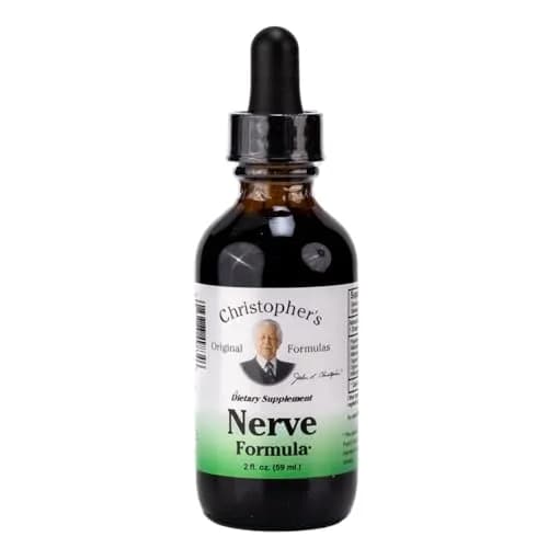 Christopher's Original Formulas Nerve Formula 2 oz | Herbal Support for Relaxation & Well-being thumbnail 1