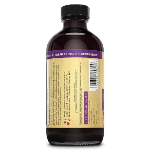 ZAND Elderberry & Honey Immune Syrup 8 Fl Oz | Natural Elderberry & Honey Support thumbnail 3