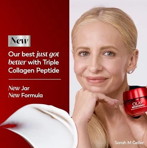 Olay Face Moisturizer Regenerist Micro-Sculpting Cream 1.7oz | Anti-Aging, Firming Skin Care thumbnail 2